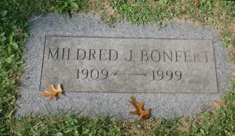 Bonfert Moore Mildred 1909-1999 USA Grabstein